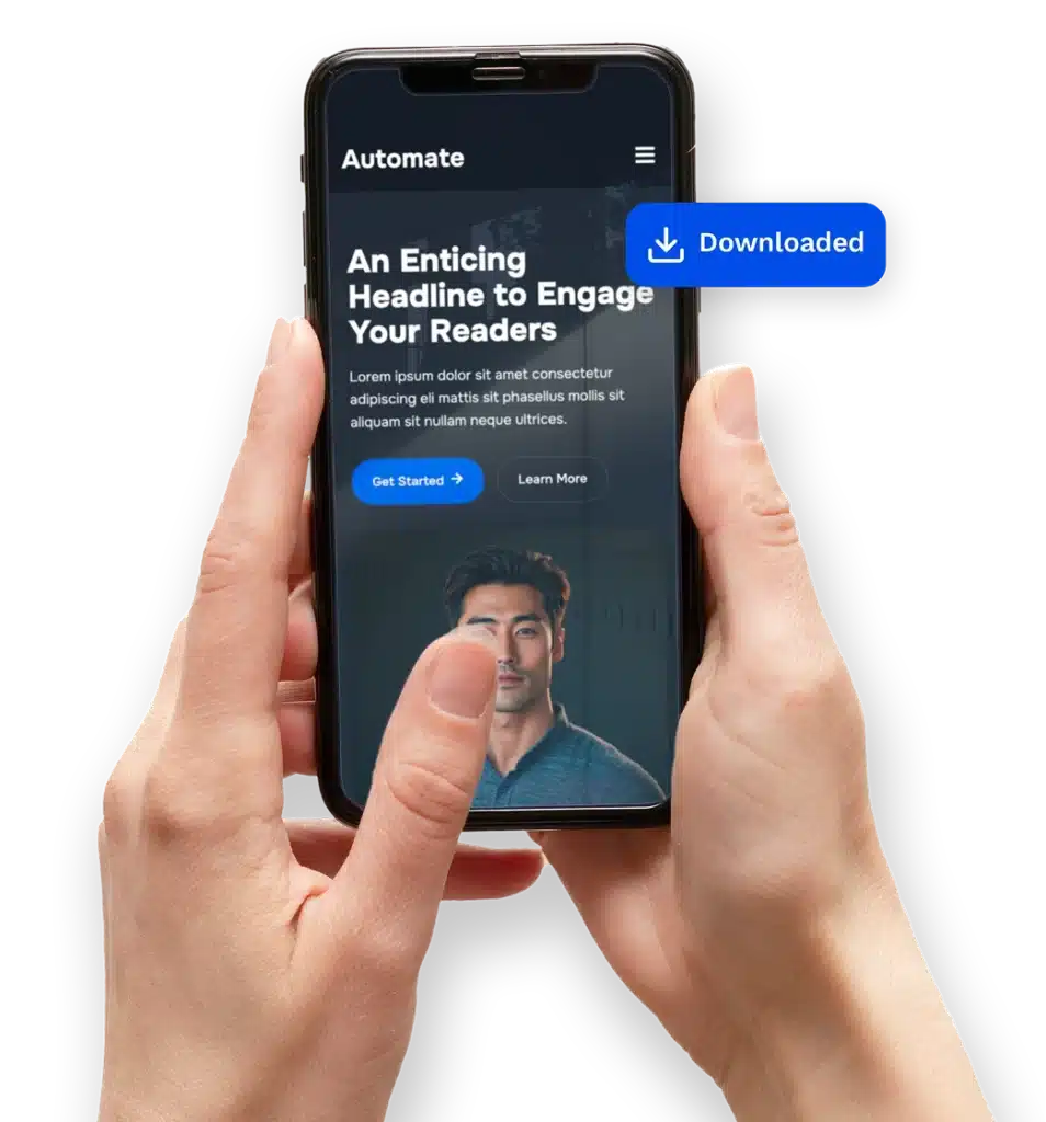 Automate Mobile Phone Mockup 4