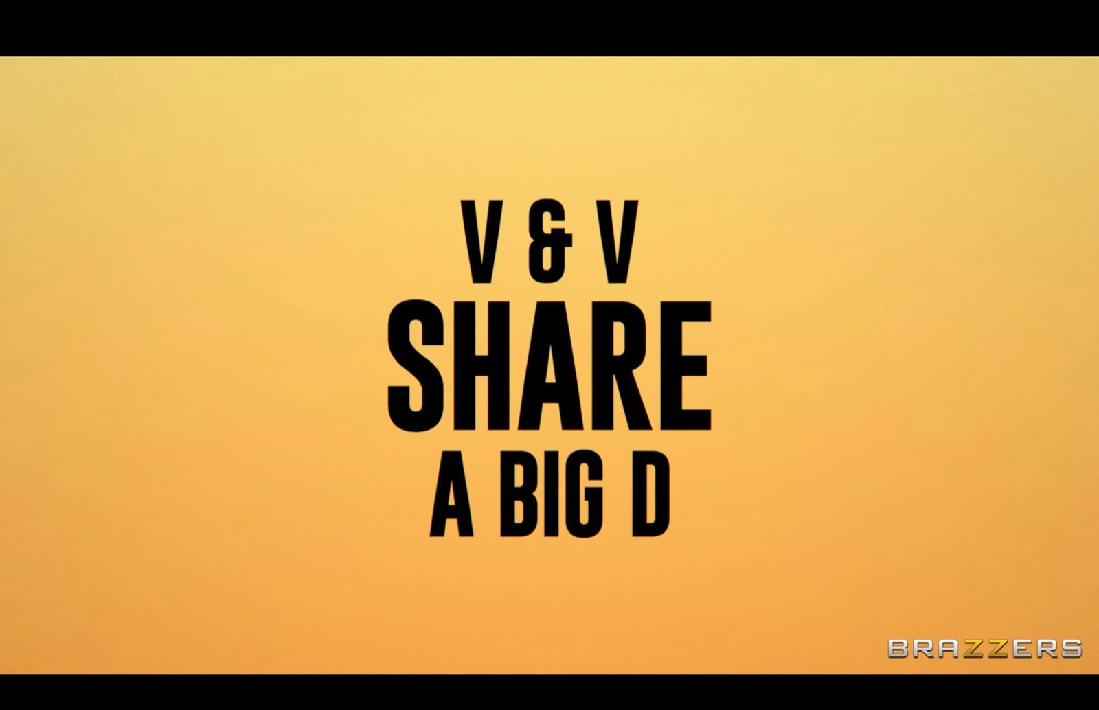 V and V share a big D
